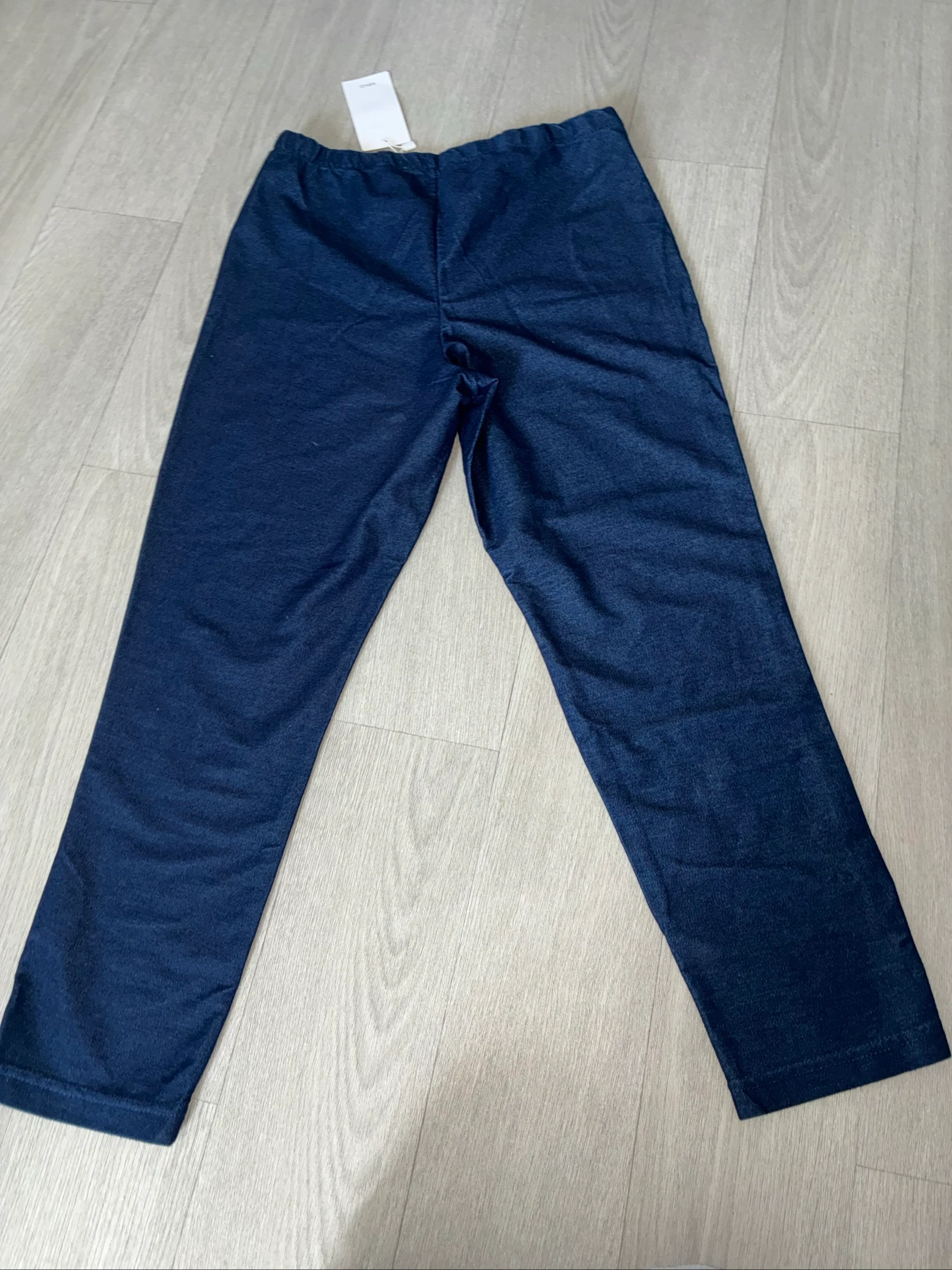 Legging Capri azul-marinha com fenda P – photo 14